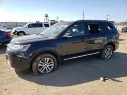 Salvage cars for sale at Chicago Heights, IL auction: 2019 Ford Explorer XLT