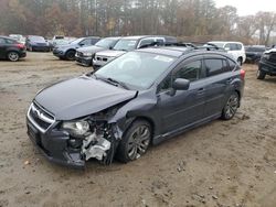 Salvage cars for sale from Copart North Billerica, MA: 2014 Subaru Impreza Sport Premium