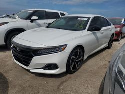 Flood-damaged cars for sale at auction: 2022 Honda Accord Sport