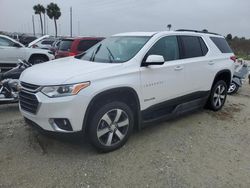 Chevrolet Traverse lt salvage cars for sale: 2021 Chevrolet Traverse LT