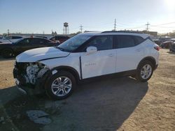 Salvage cars for sale at Chicago Heights, IL auction: 2021 Chevrolet Blazer 2LT