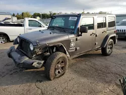 Jeep salvage cars for sale: 2016 Jeep Wrangler Unlimited Sport