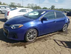 Salvage cars for sale at Woodhaven, MI auction: 2015 Toyota Corolla L