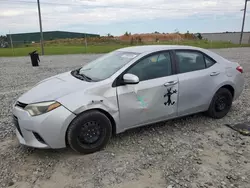 2015 Toyota Corolla L en venta en Tifton, GA