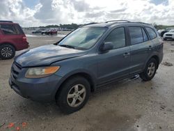 Hyundai Santa fe salvage cars for sale: 2007 Hyundai Santa FE GLS