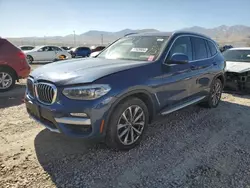 Salvage cars for sale at Magna, UT auction: 2019 BMW X3 SDRIVE30I