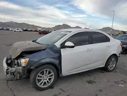 Salvage cars for sale at North Las Vegas, NV auction: 2015 Chevrolet Sonic LT