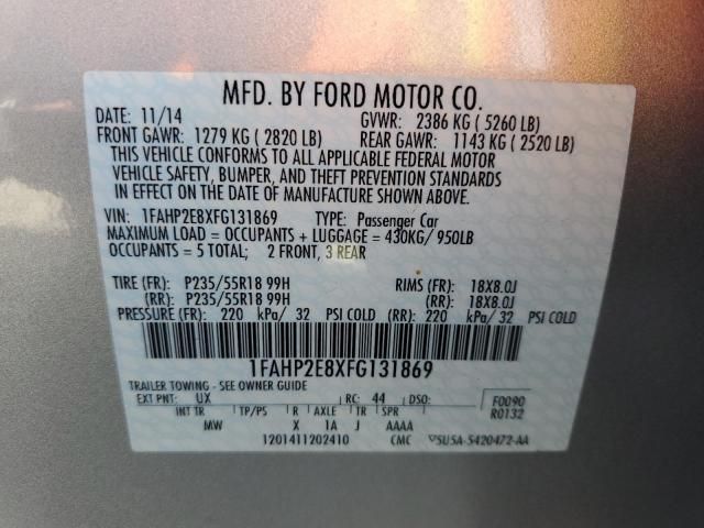 2015 Ford Taurus SEL