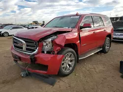 GMC Yukon salvage cars for sale: 2015 GMC Yukon SLT