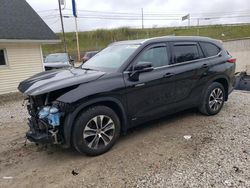 Salvage cars for sale at Northfield, OH auction: 2020 Toyota Highlander Hybrid XLE