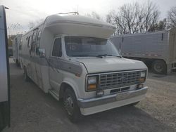 Salvage trucks for sale at Des Moines, IA auction: 1990 Ford Econoline E350 Cutaway Van