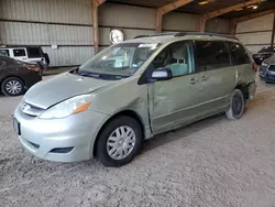 Salvage cars for sale at Houston, TX auction: 2006 Toyota Sienna CE