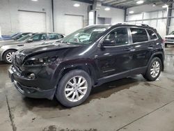 Salvage cars for sale from Copart Ham Lake, MN: 2016 Jeep Cherokee Limited