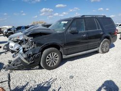 Salvage cars for sale at Taylor, TX auction: 2015 Ford Expedition XLT