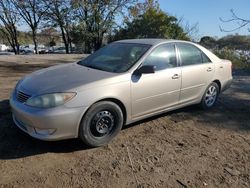 Salvage cars for sale from Copart Baltimore, MD: 2005 Toyota Camry LE