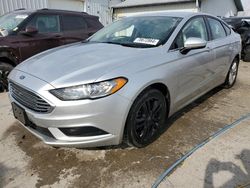 Ford Fusion salvage cars for sale: 2018 Ford Fusion SE