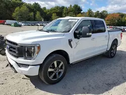 Salvage cars for sale at Mendon, MA auction: 2023 Ford F150 Supercrew