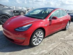 Tesla Vehiculos salvage en venta: 2020 Tesla Model 3