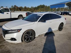 Salvage cars for sale at Florence, MS auction: 2021 Honda Accord Sport