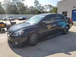 Nissan salvage cars for sale: 2017 Nissan Sentra SR Turbo