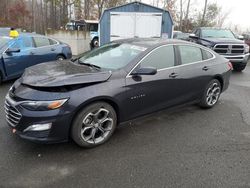 Salvage cars for sale at East Granby, CT auction: 2023 Chevrolet Malibu LT