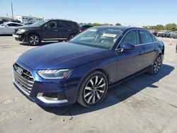 2022 Audi A4 Premium Plus 40 en venta en Grand Prairie, TX