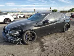 Infiniti salvage cars for sale: 2019 Infiniti Q50 Luxe