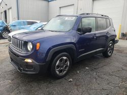 Salvage cars for sale at Savannah, GA auction: 2017 Jeep Renegade Sport