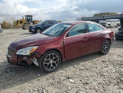 Buick salvage cars for sale: 2017 Buick Regal Sport Touring