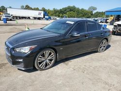 Carros salvage sin ofertas aún a la venta en subasta: 2018 Infiniti Q50 Luxe