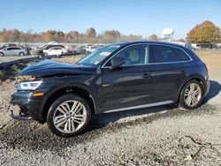 Audi q5 salvage cars for sale: 2018 Audi Q5 Premium Plus