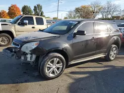 Salvage cars for sale at Moraine, OH auction: 2013 Chevrolet Equinox LS