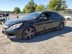 Salvage cars for sale from Copart Baltimore, MD: 2016 Honda Accord Sport