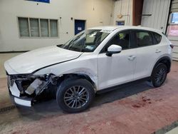 Salvage cars for sale at Angola, NY auction: 2017 Mazda CX-5 Sport