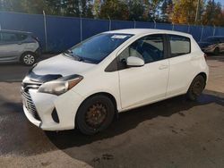 Salvage cars for sale at Moncton, NB auction: 2017 Toyota Yaris L