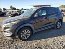 Salvage cars for sale at San Diego, CA auction: 2016 Hyundai Tucson Limited