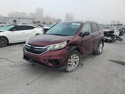 Salvage cars for sale at New Orleans, LA auction: 2016 Honda CR-V EXL