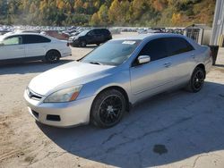 Salvage cars for sale at auction: 2007 Honda Accord SE