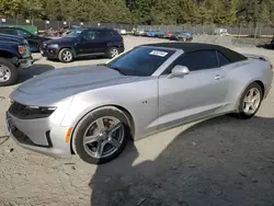 Chevrolet salvage cars for sale: 2019 Chevrolet Camaro LS