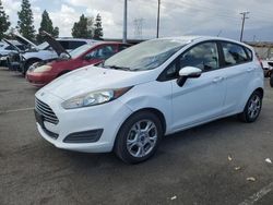 Salvage cars for sale from Copart Rancho Cucamonga, CA: 2015 Ford Fiesta SE