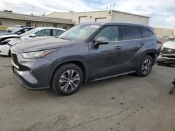 Toyota salvage cars for sale: 2020 Toyota Highlander Hybrid XLE