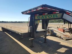 Salvage trucks for sale at Theodore, AL auction: 2020 Gato Gooseneck