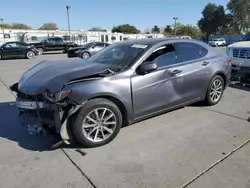 Salvage cars for sale at Sacramento, CA auction: 2018 Acura TLX