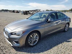 Salvage cars for sale from Copart Midway, FL: 2021 Infiniti Q50 Luxe