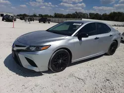 Salvage cars for sale at New Braunfels, TX auction: 2020 Toyota Camry SE