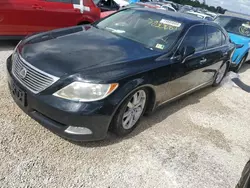 Salvage cars for sale at Riverview, FL auction: 2008 Lexus LS 460L