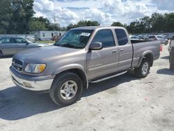 Toyota salvage cars for sale: 2002 Toyota Tundra Access Cab Limited