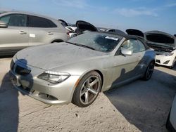 Salvage cars for sale at Riverview, FL auction: 2008 BMW 650 I