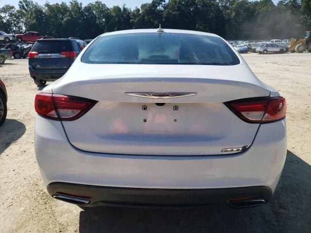 2015 Chrysler 200 S