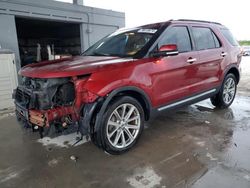 Ford Explorer salvage cars for sale: 2017 Ford Explorer Limited